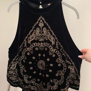 Halter, Velvet Free People top